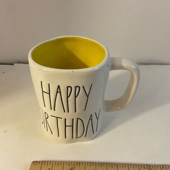 Rae Dunn “Happy Birthday” mug - Picture 1 of 2